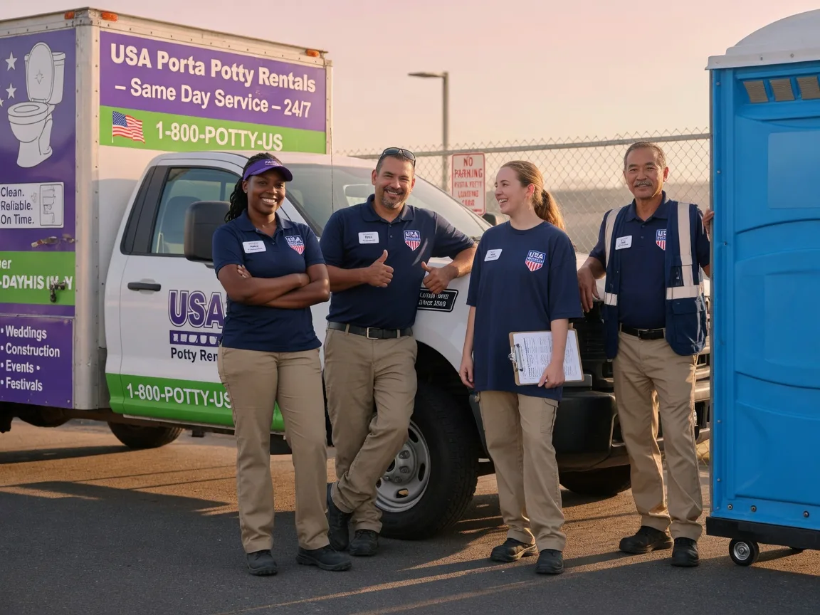 Porta Potty Rental company in New Matamoras, OH